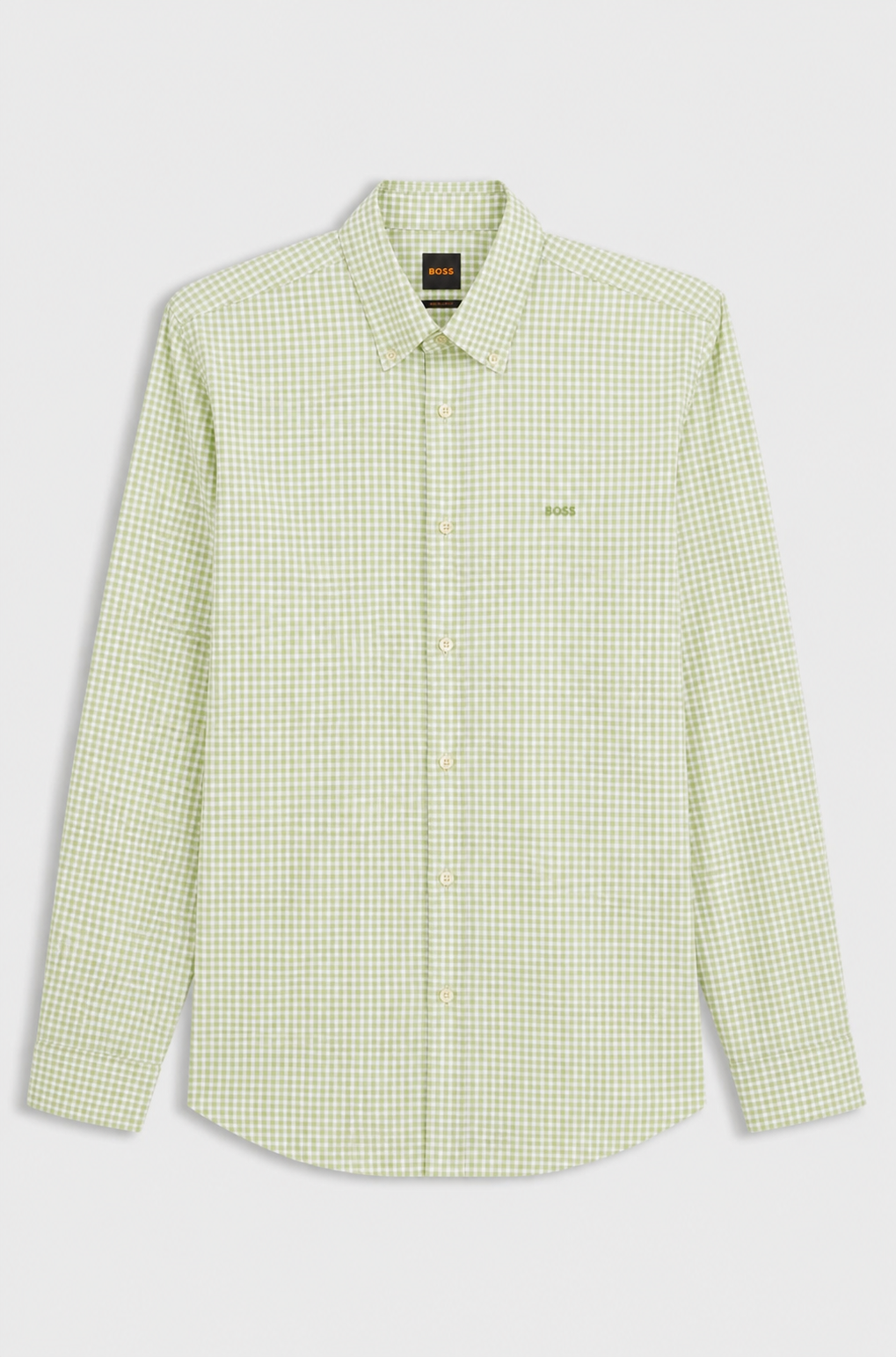 Chemise coton extensible à motif Vichy – HUGO BOSS