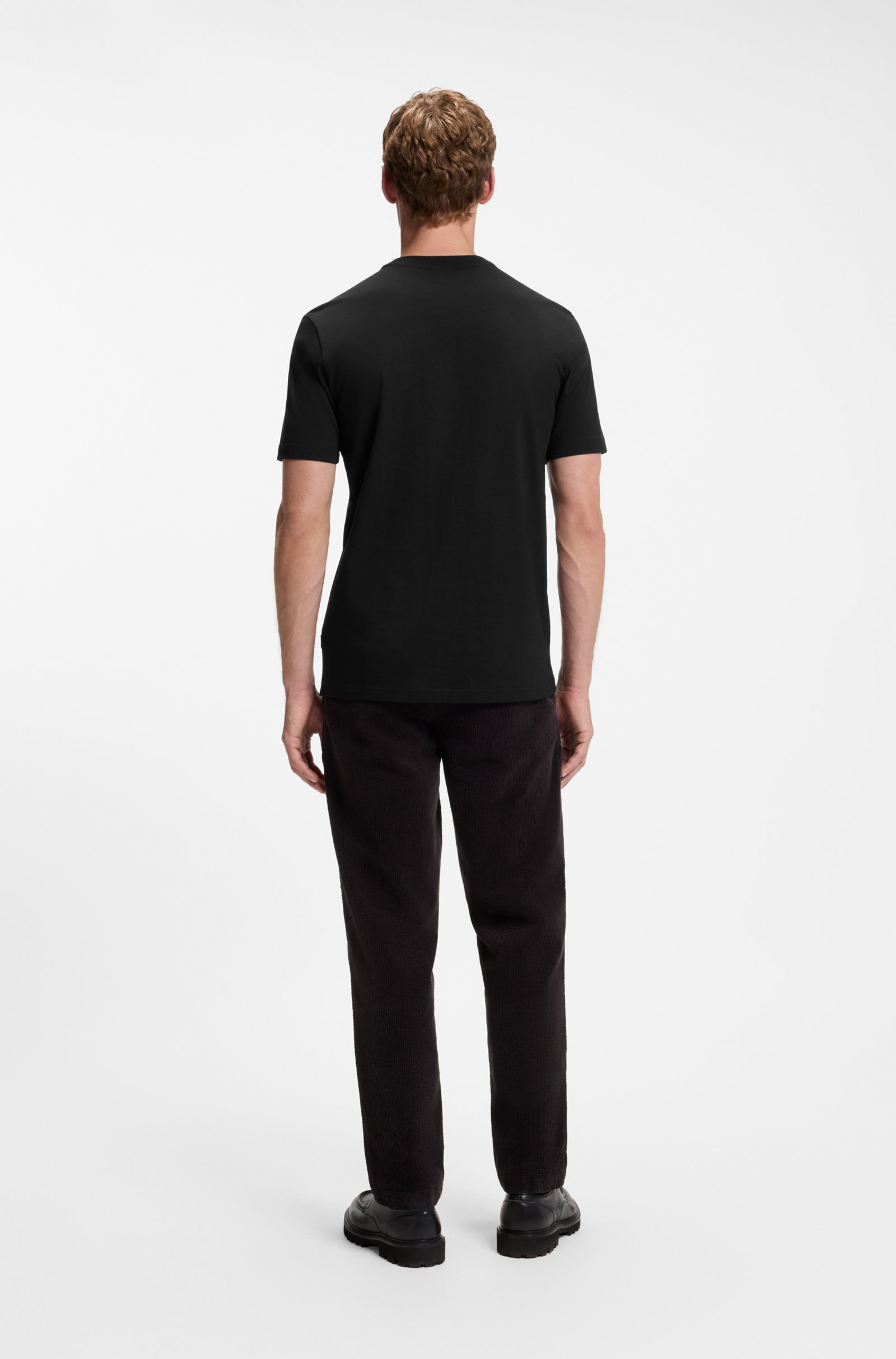 T-shirt en jersey Footprint – HUGO BOSS
