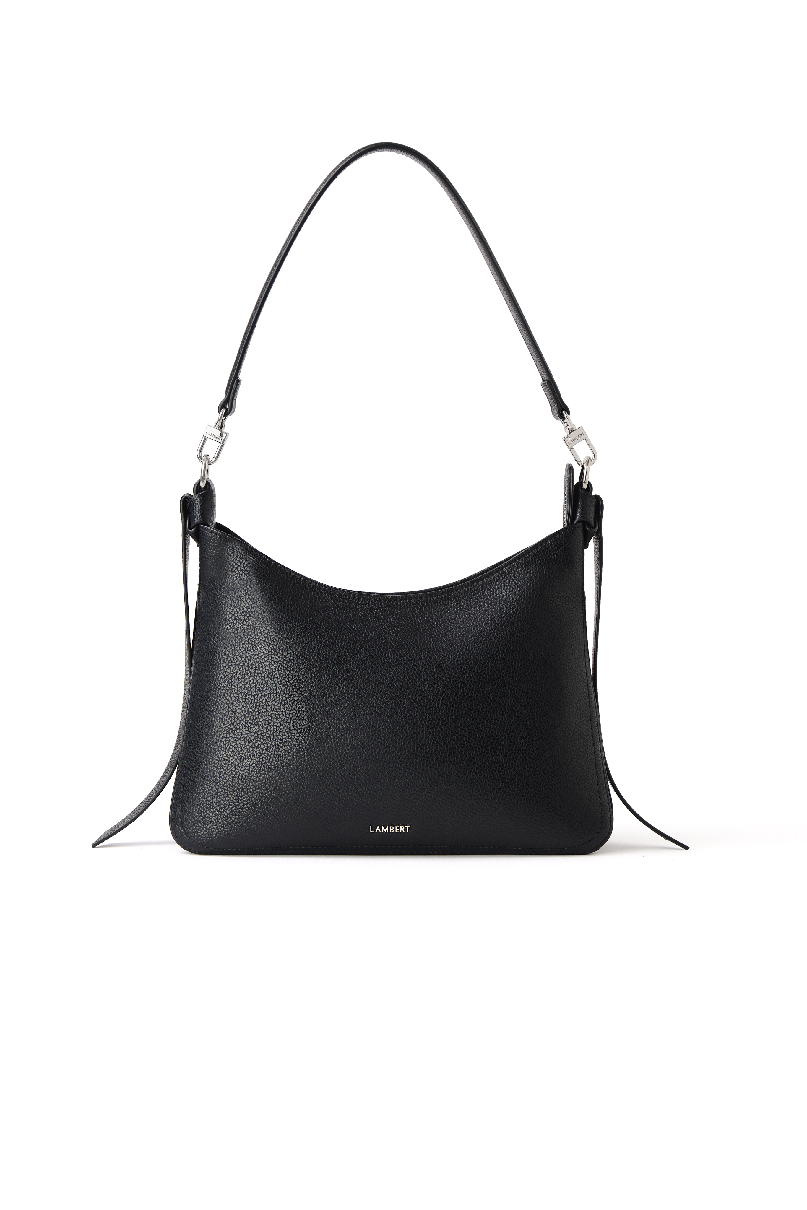 Sac à épaule 2-en-1 Leonie – LAMBERT - LEONIE-BLACK-PEBR - LAMBERT