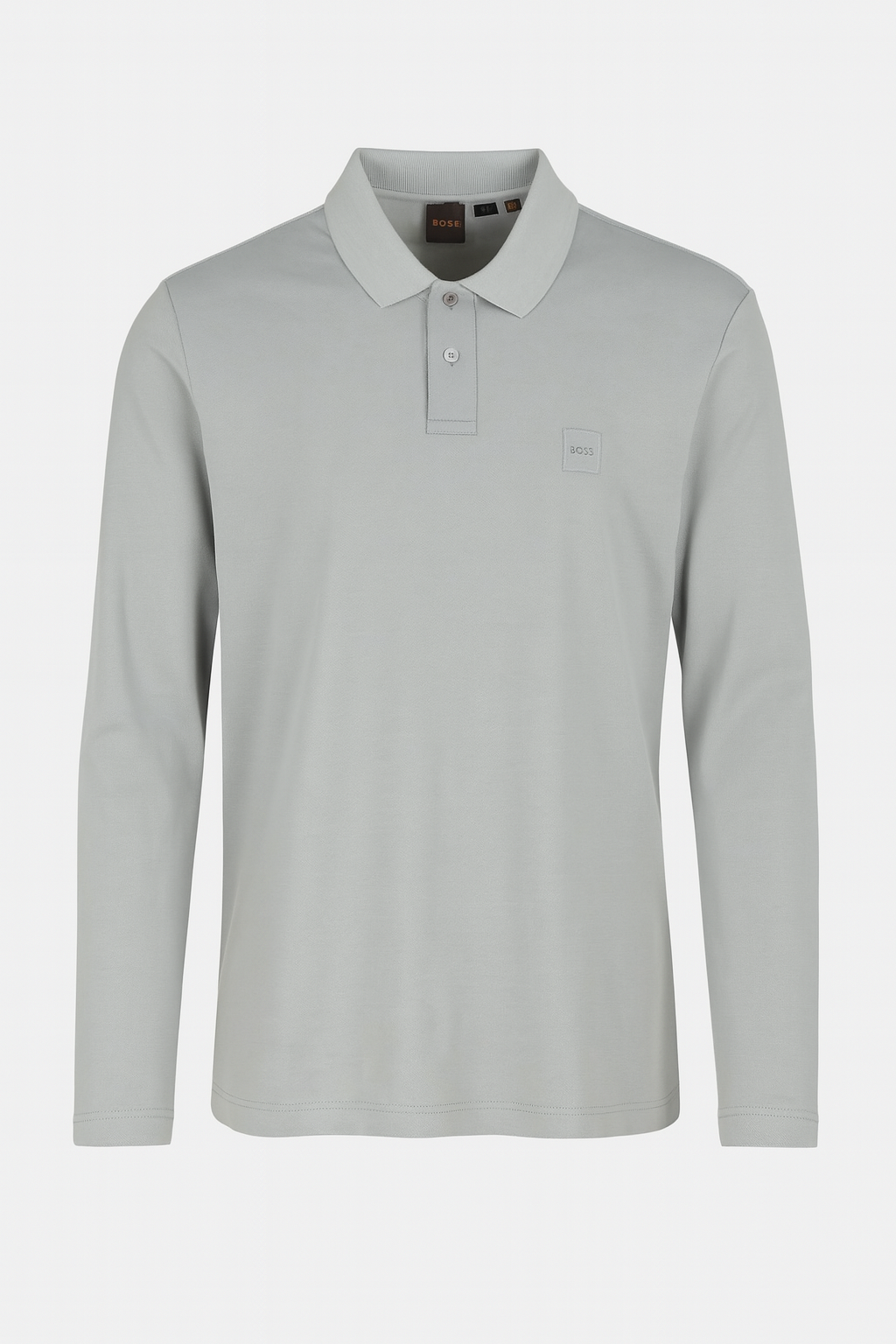 Polo à manches longues avec patch logo - HUGO BOSS - 50507704 - Hugo Boss