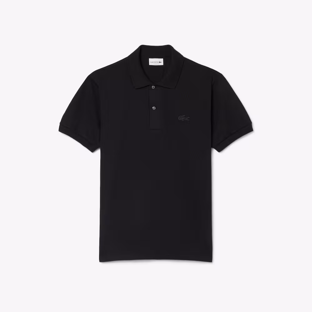 Polo Piqué avec crocodile lurex - LACOSTE