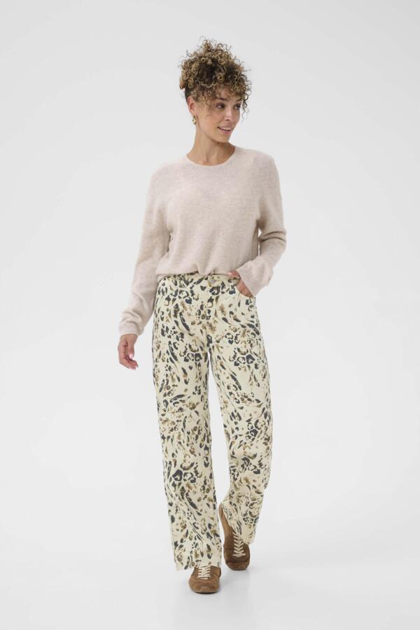 Jean Suma effet léopard – CREAM