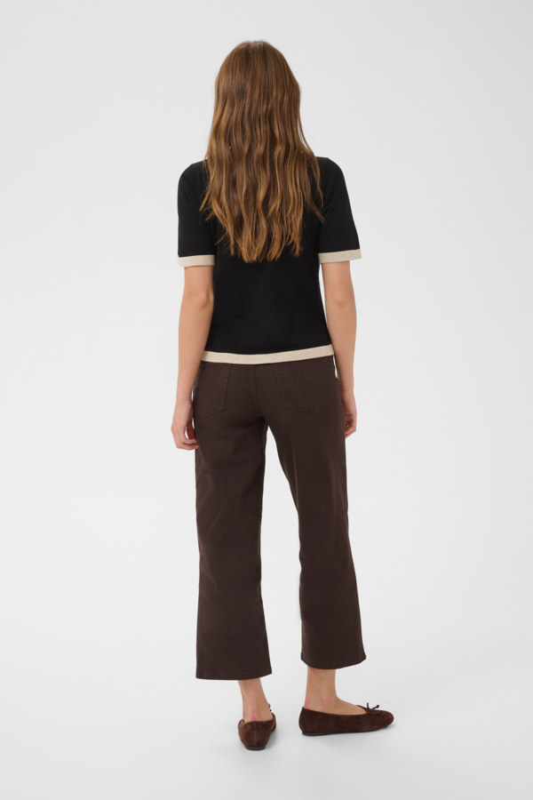 Cardigan Lizza contrasté – KAFFE