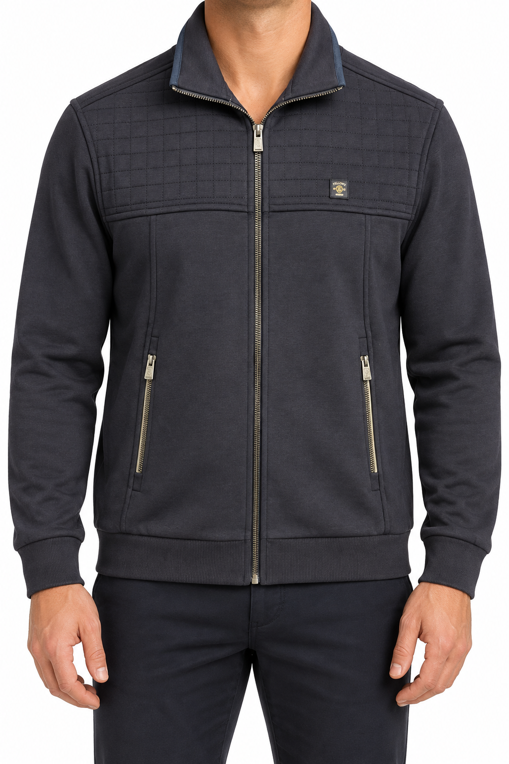 Cardigan interlock - FELLOWS UNITED - 62.2605 - Fellows United