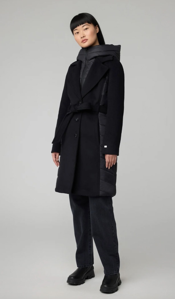 Manteau en laine mixte Adeline - SOIA & KYO 