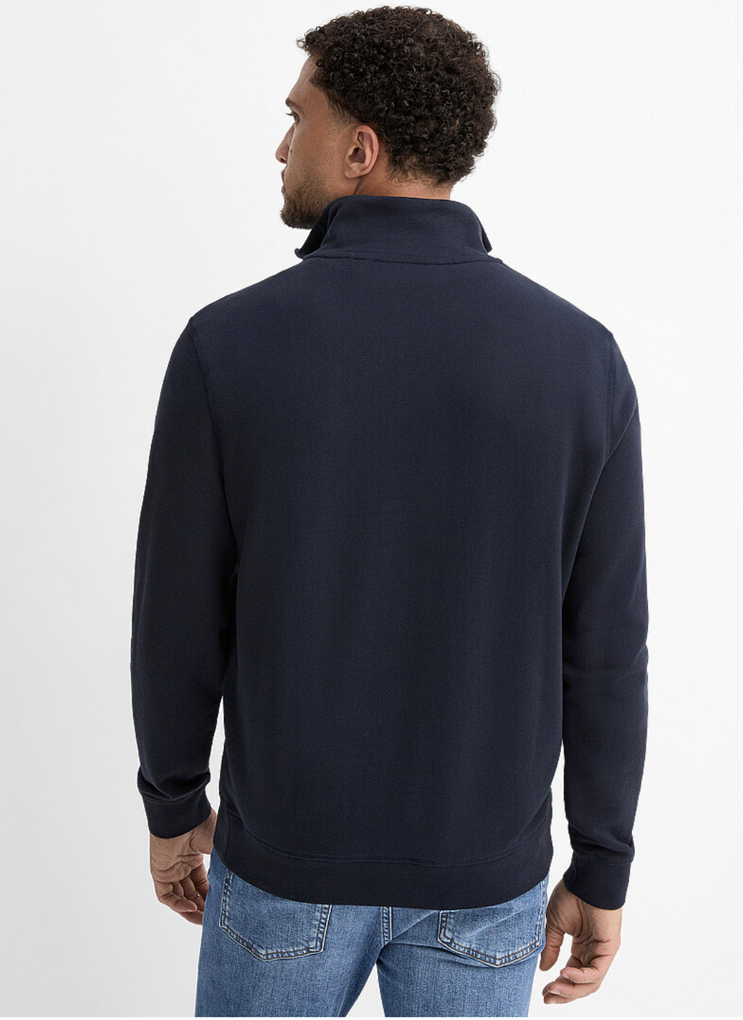 Sweatshirt col zippé Zetrust - HUGO BOSS