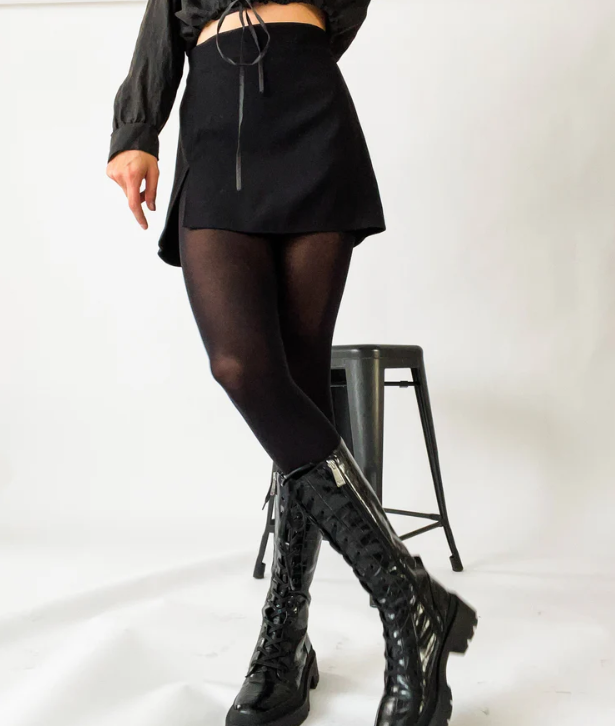 Bas collant Collant classique avec cuissard – SIGNÉ SARAH - NOIRCL - Signé Sarah
