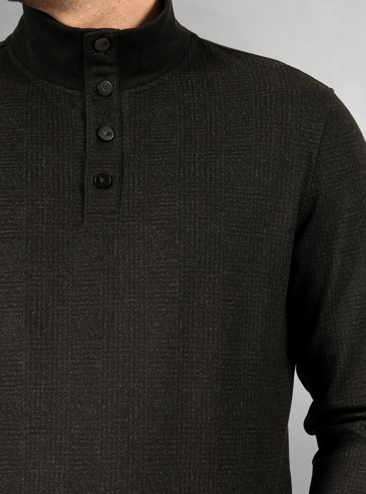 Chandail col montant demi-zip - VINCENT D'AMÉRIQUE