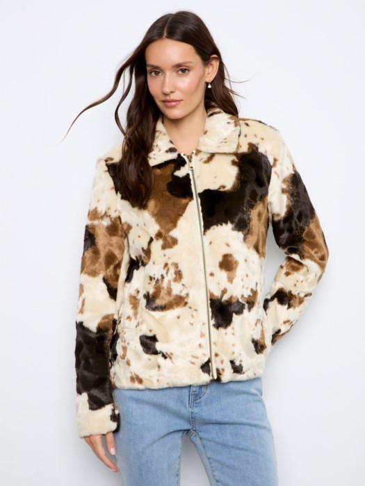 Veste en fausse fourrure – CHARLIE B