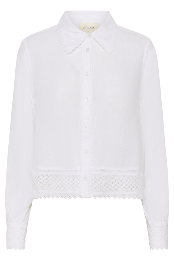 Blouse élégante Floriza – CREAM