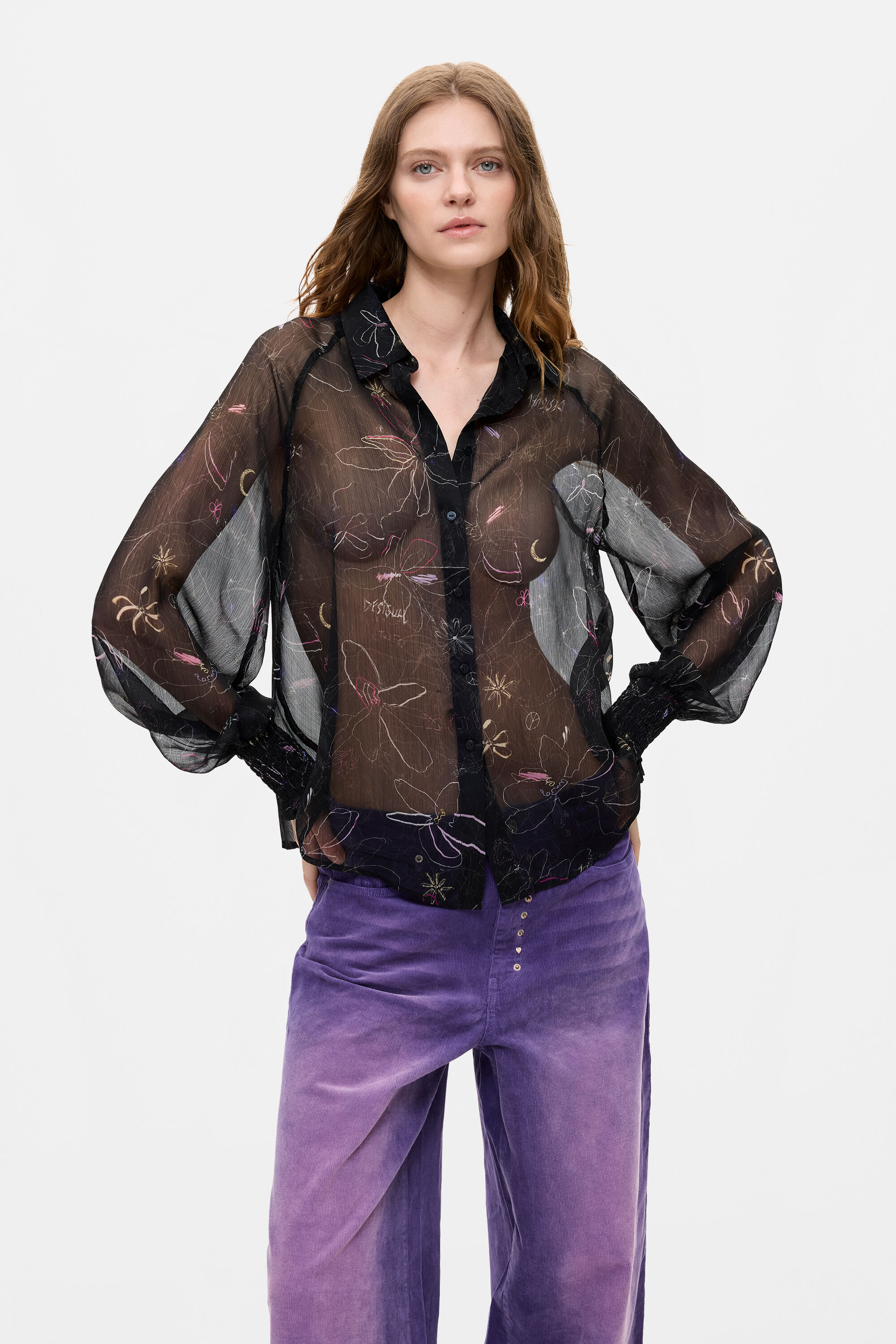 Blouse florale – DESIGUAL - 26WWBW11 - Desigual