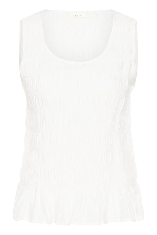 Blouse sans manches Henva – CREAM