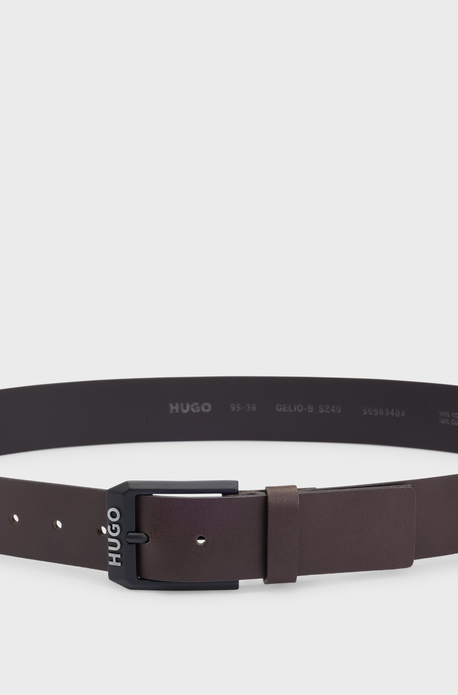 Ceinture en cuir Gelio-B – HUGO BOSS