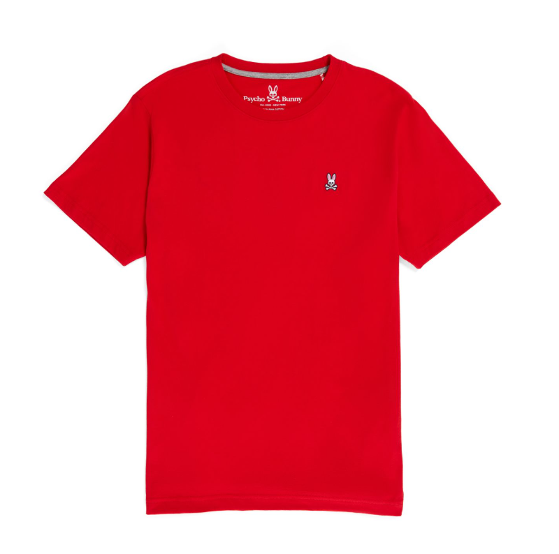T-shirt col rond classique – PSYCHO BUNNY - B6U014CRPC - Psycho Bunny