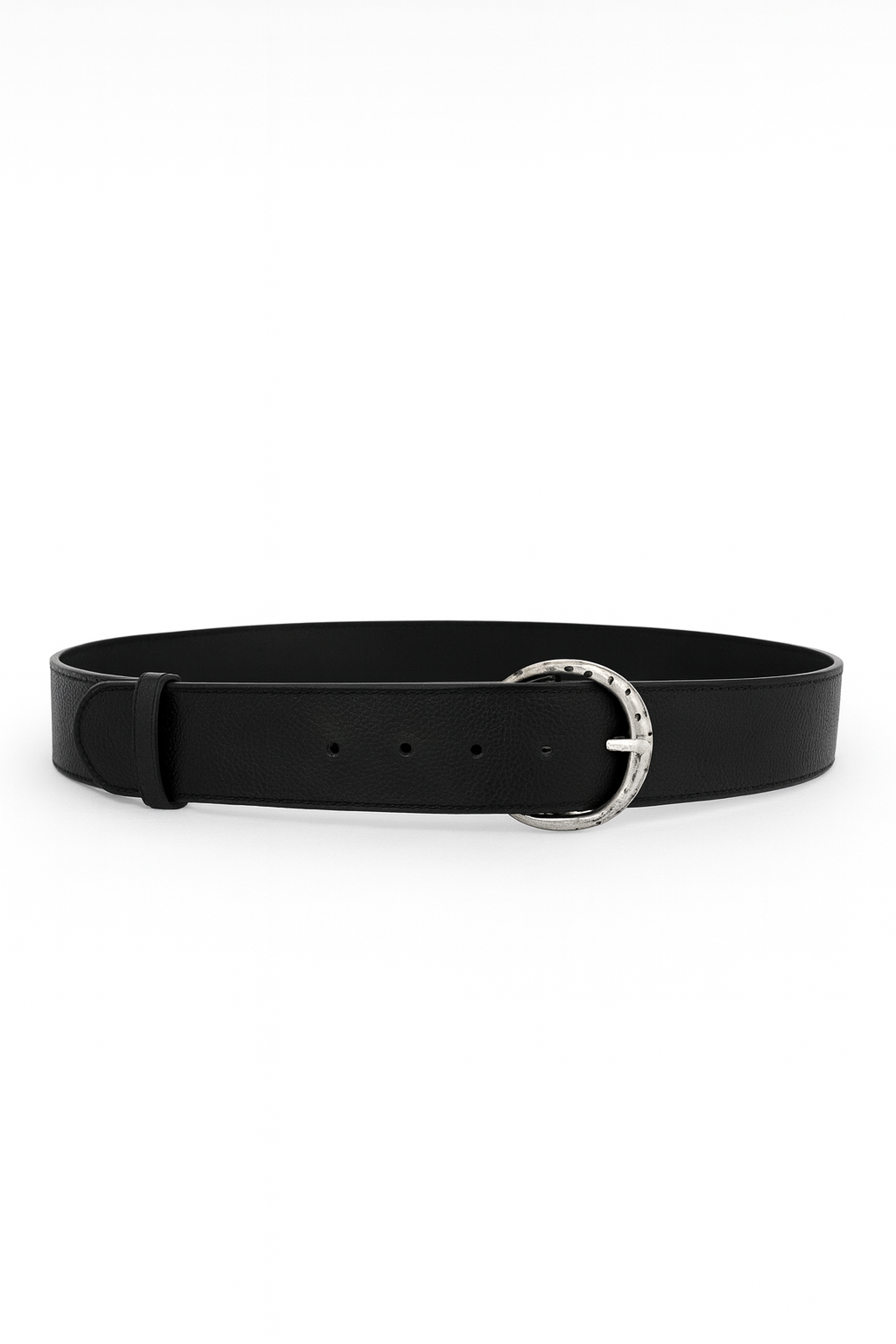 Ceinture large en cuir véritable - MEDIKE LANDES - B29951 - MEDIKE LANDES