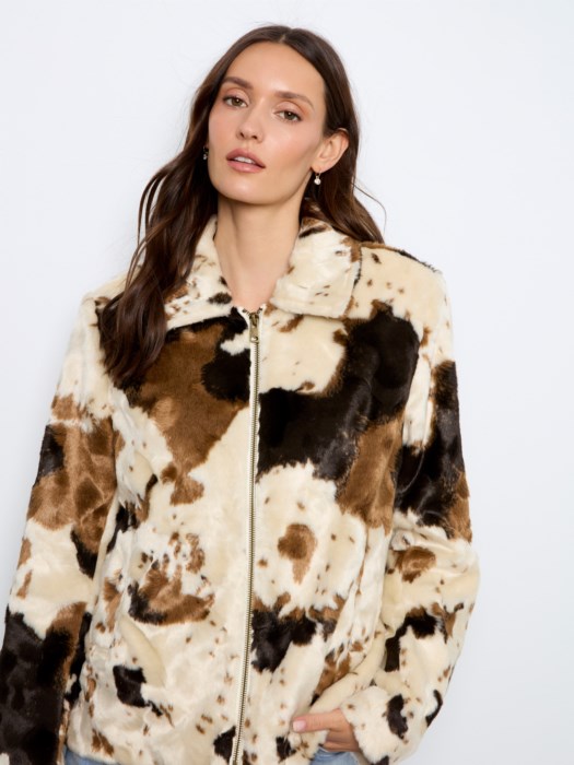Veste en fausse fourrure – CHARLIE B