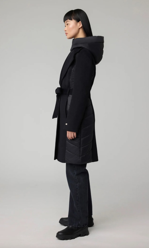 Manteau en laine mixte Adeline - SOIA & KYO 