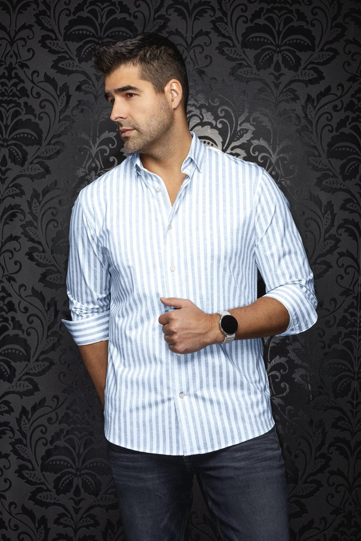 Chemise Telly coupe moderne – AU NOIR - TELLY - AU NOIR