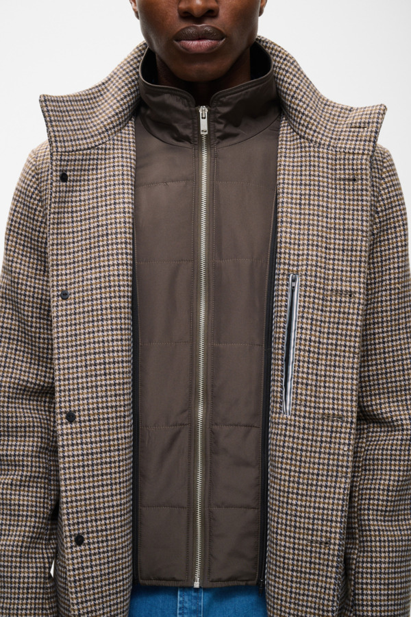 Manteau Harvey à carreaux – MATINIQUE