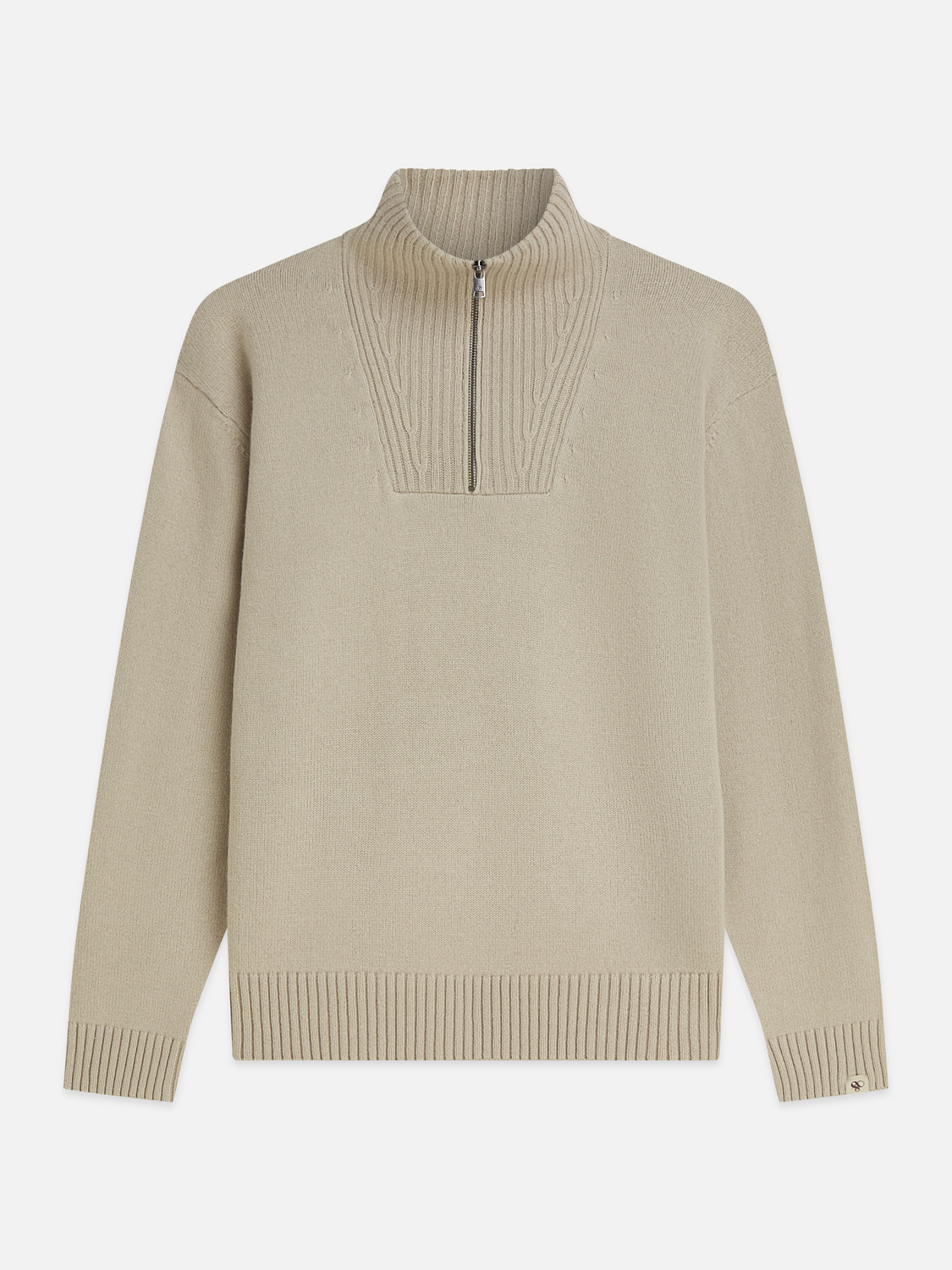Chandail zippé Troyer en mélange de laine – SCOTCH & SODA - 183774 - Scotch & Soda