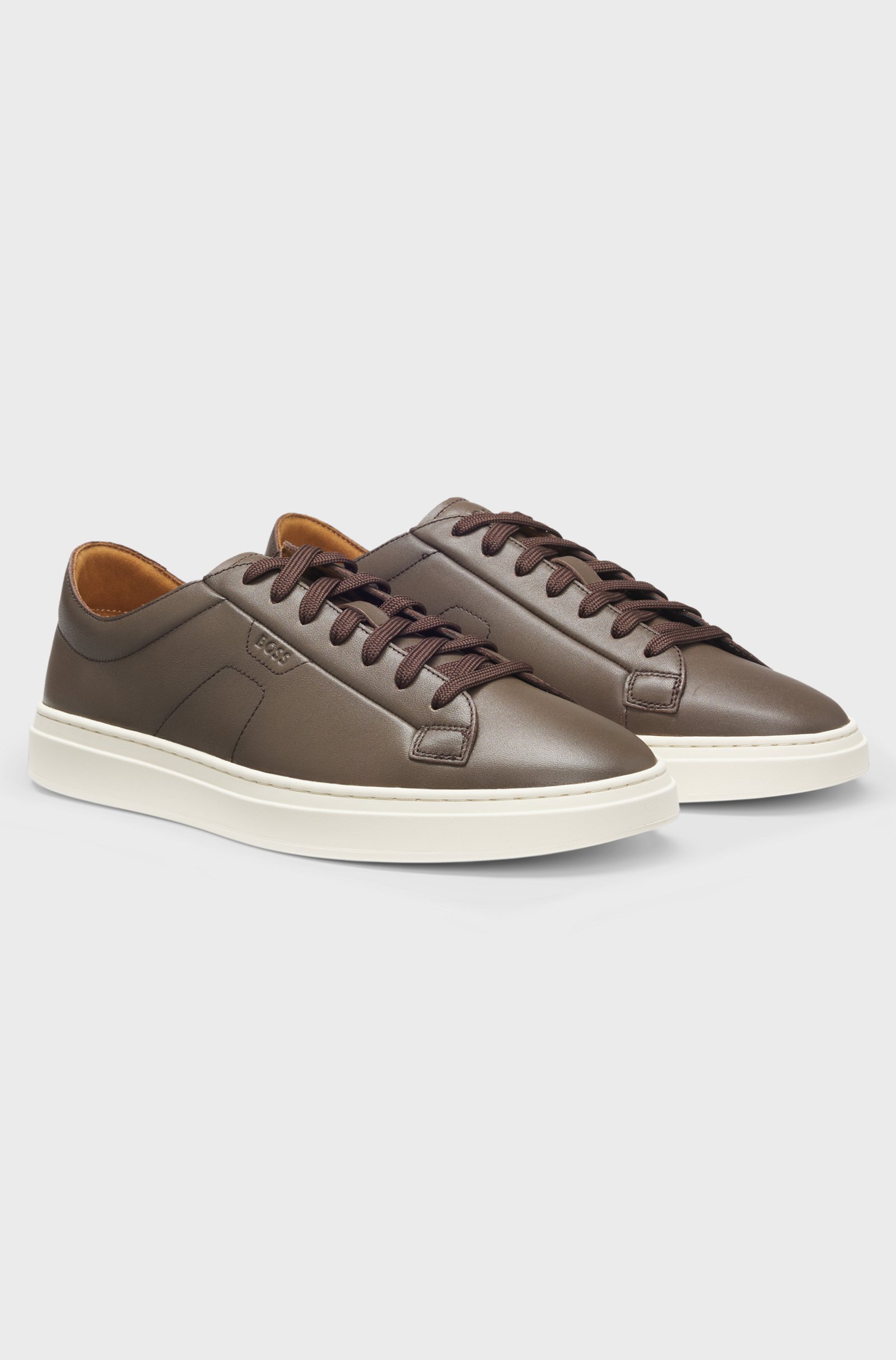 Chaussures basses en cuir deluxe – HUGO BOSS - 50557866 - Hugo Boss
