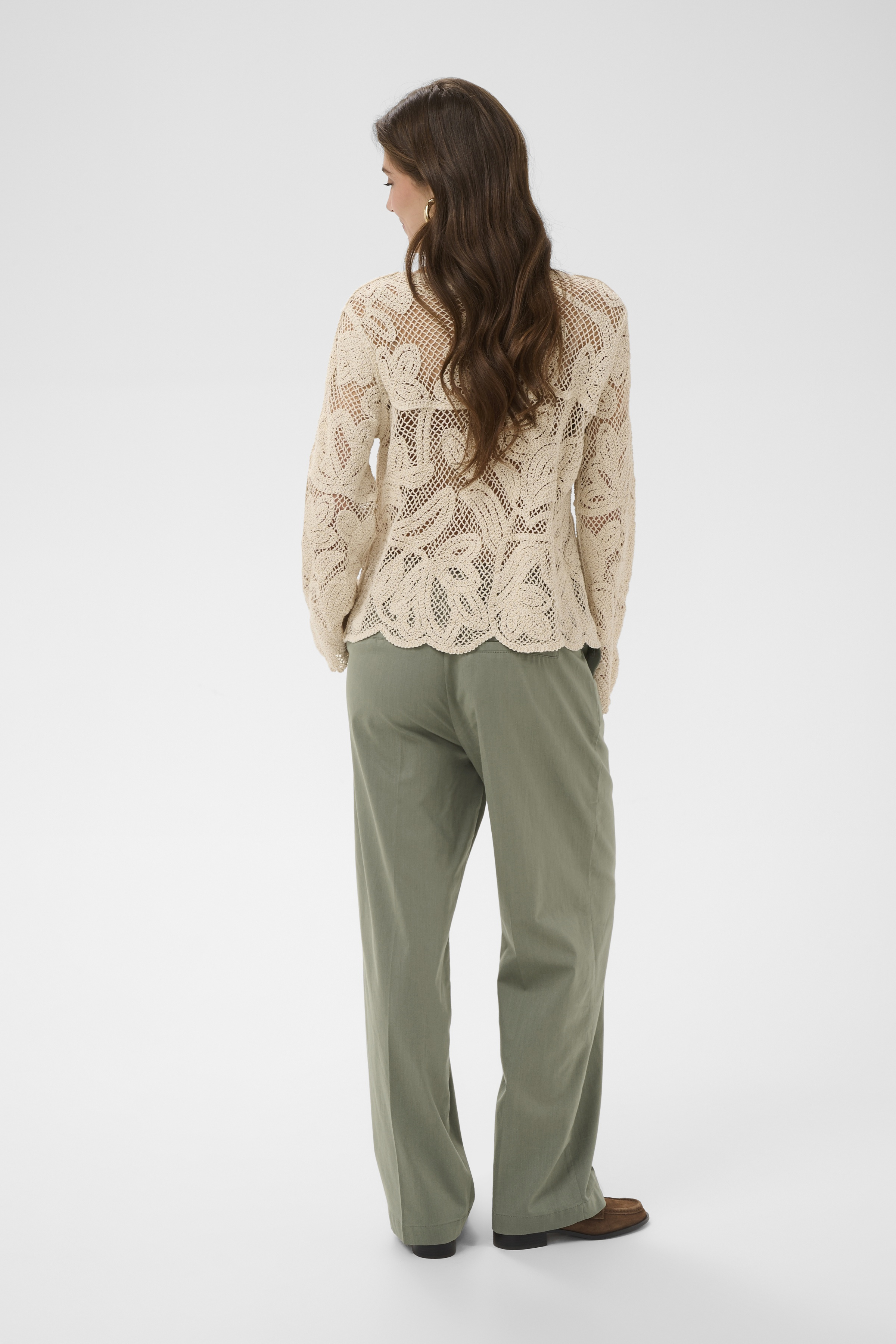 Pantalon Gia – CREAM