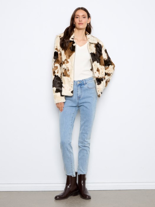 Veste en fausse fourrure – CHARLIE B