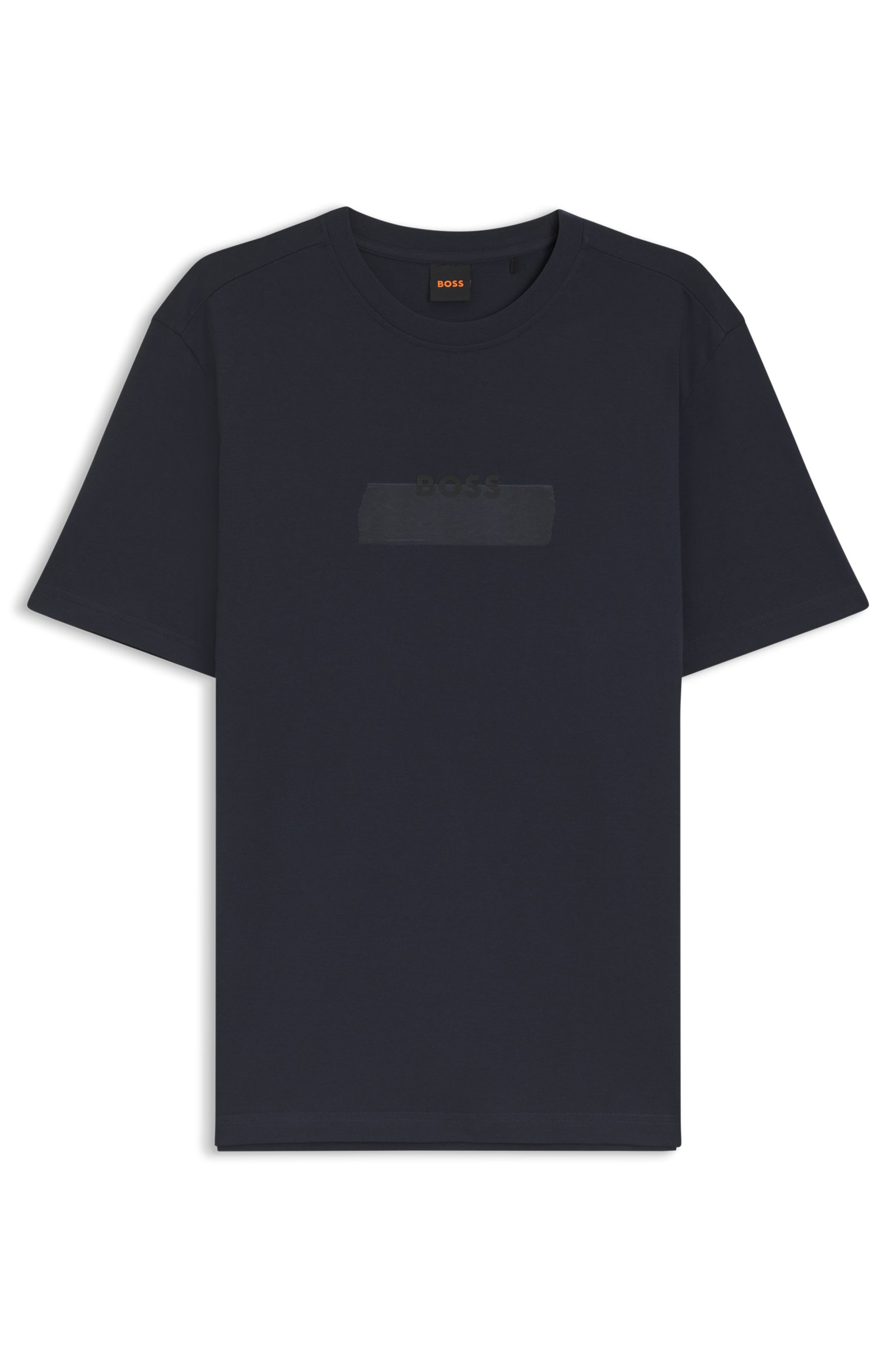 T-shirt en jersey de coton avec logo – HUGO BOSS