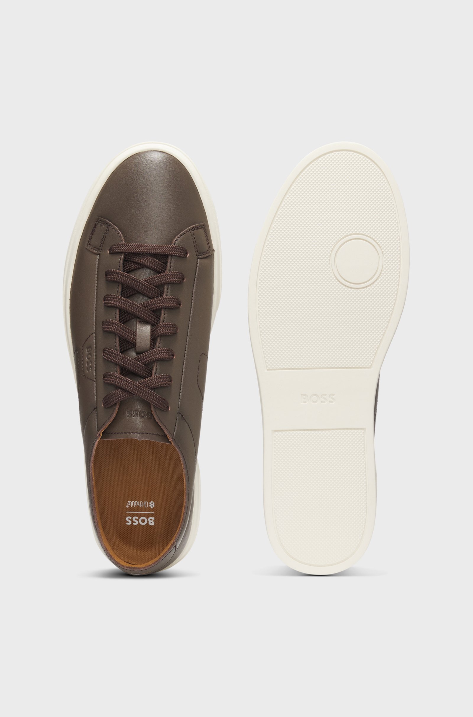 Chaussures basses en cuir deluxe – HUGO BOSS