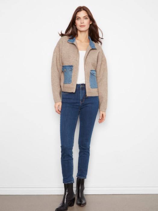 Veste aviateur - CHARLIE B