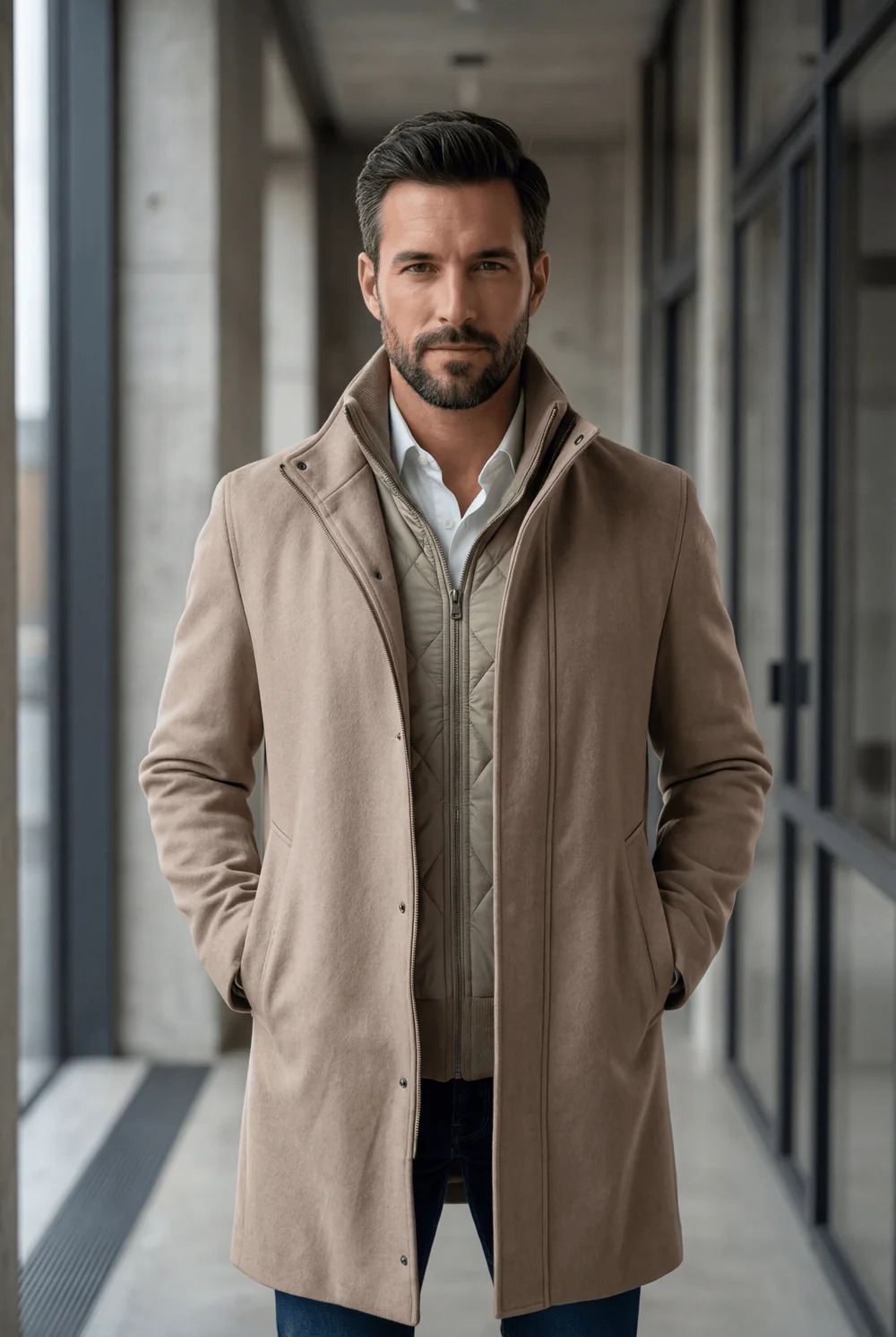 Manteau élégant Watson – AU NOIR - WATSON - AU NOIR