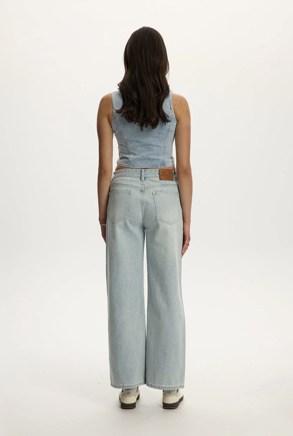Jeans taille basse Dion - KUWALLA-TEE