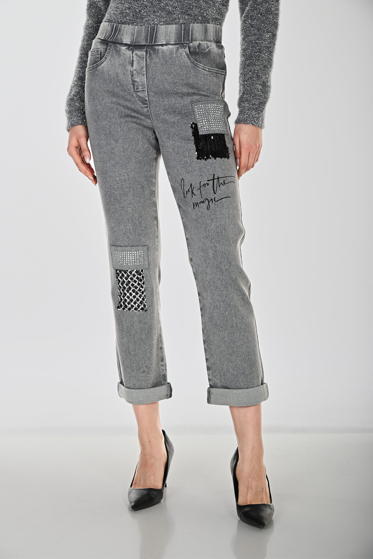 Pantalon taille mi-haute – FRANK LYMAN - 264819 - Frank Lyman