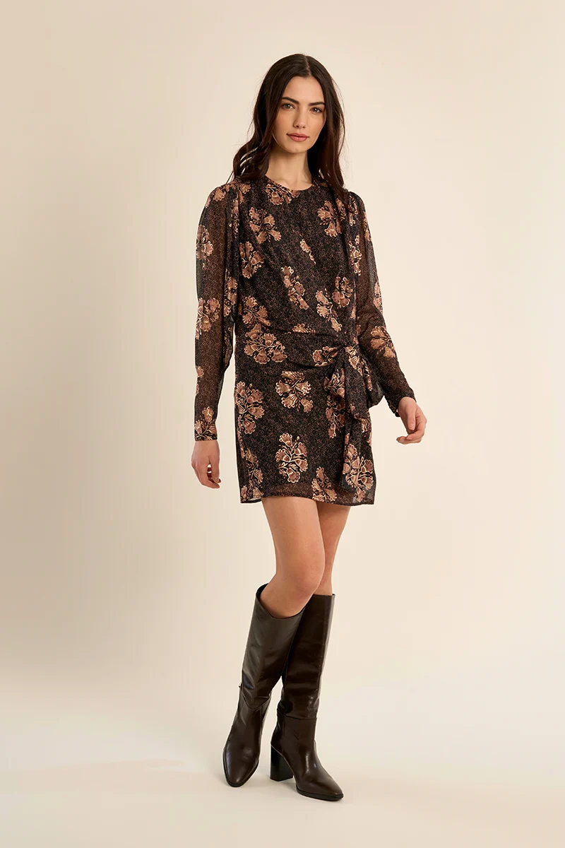 Robe courte nouée – MOLLY BRACKEN