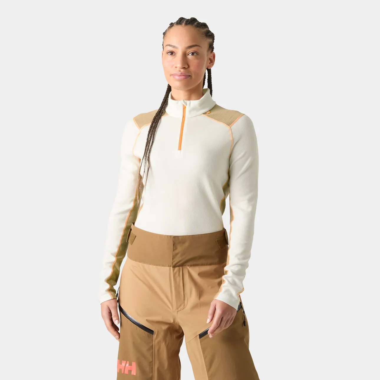 Haut thermique Demi-zip en Merino - HELLY HANSEN - 49377-047 - Helly Hansen
