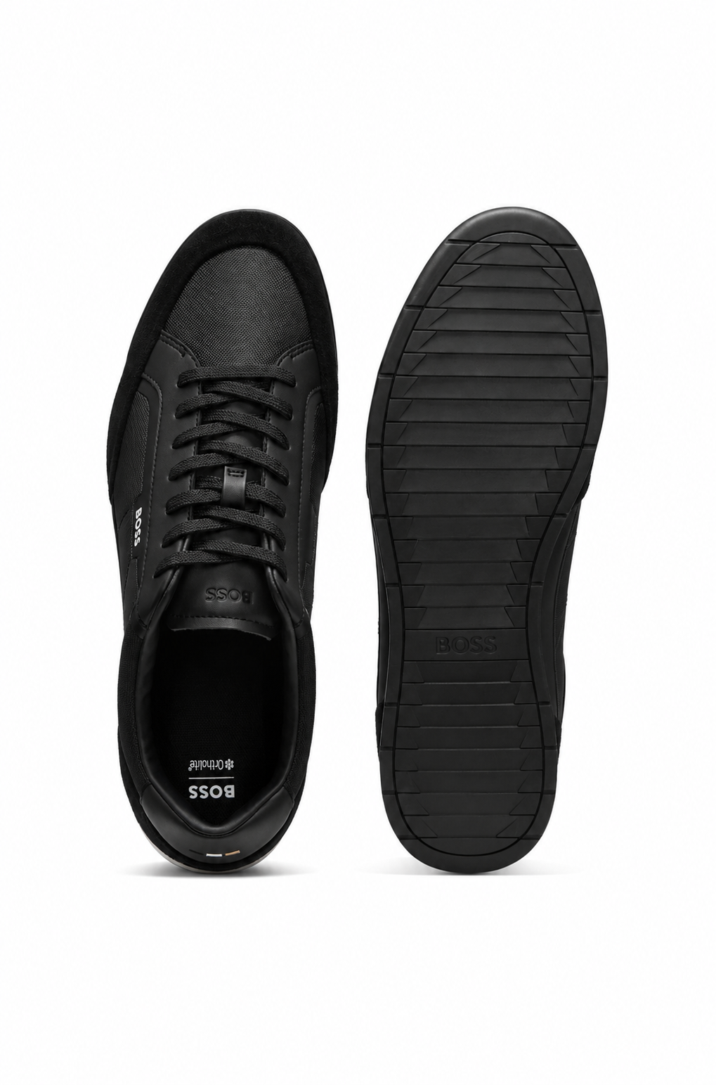 Espadrilles en suède côtelées – HUGO BOSS