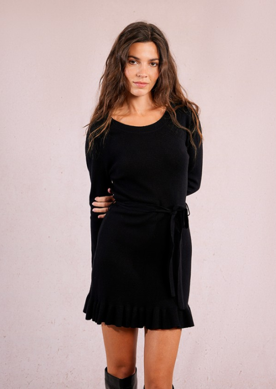 Robe courte à ceinture – MOLLY BRACKEN
