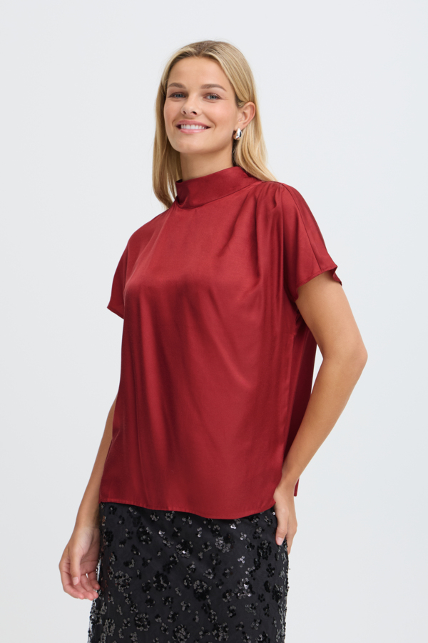 Blouse Shiny – FRANSA - 20618496 - FRANSA