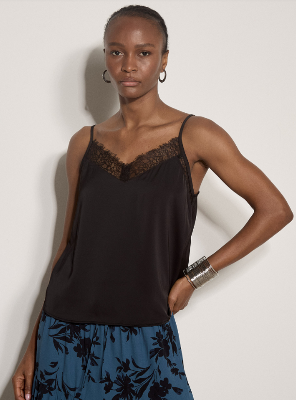 Haut satinée – APRICOT - X251407 - APRICOT