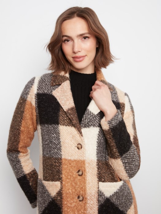 Manteau en tricot - CHARLIE B 
