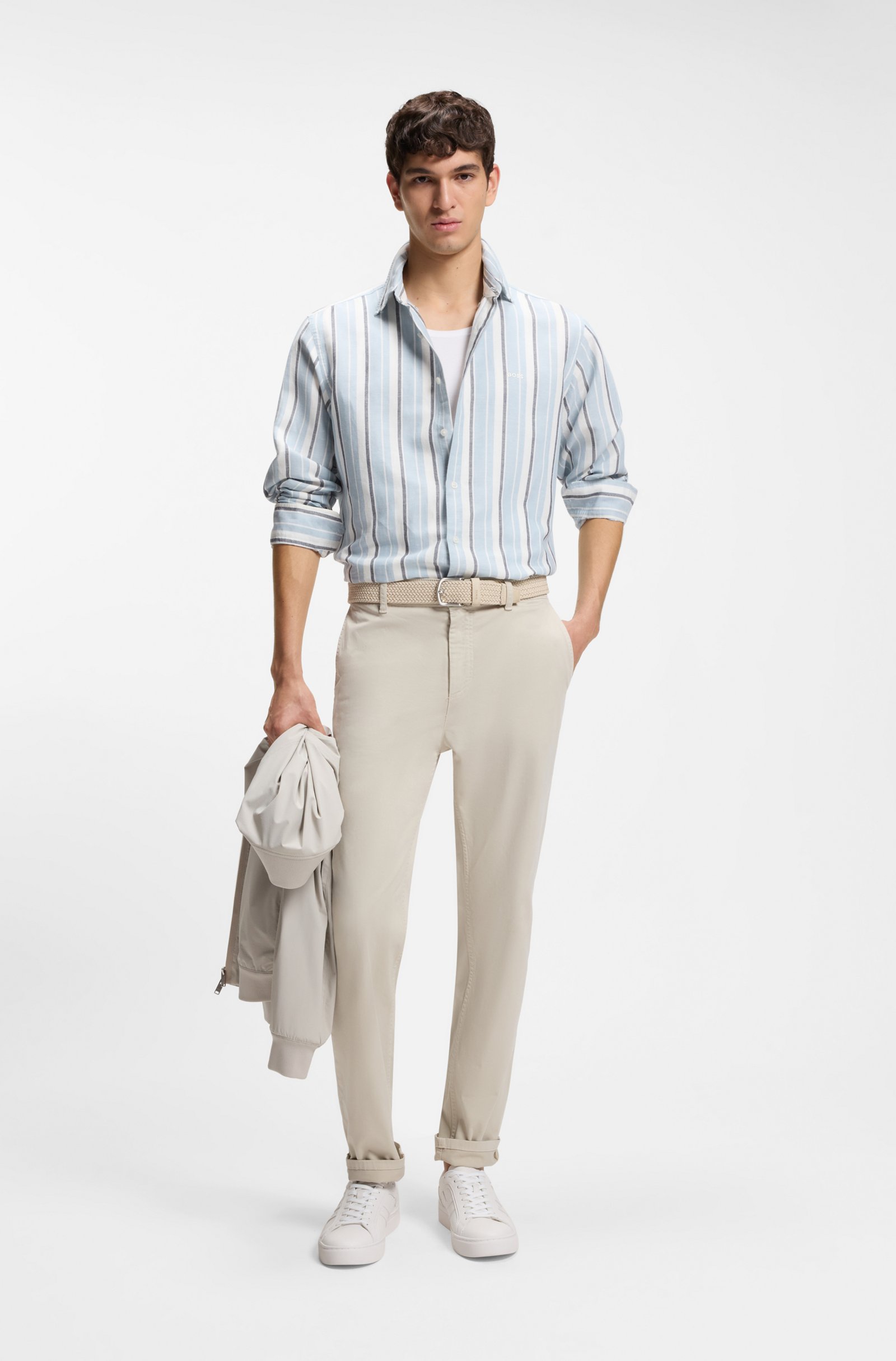 Espadrilles cuir nappa Rhys – HUGO BOSS