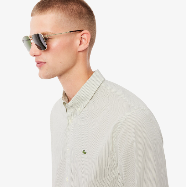 Chemise deux tons coupe régulière – LACOSTE