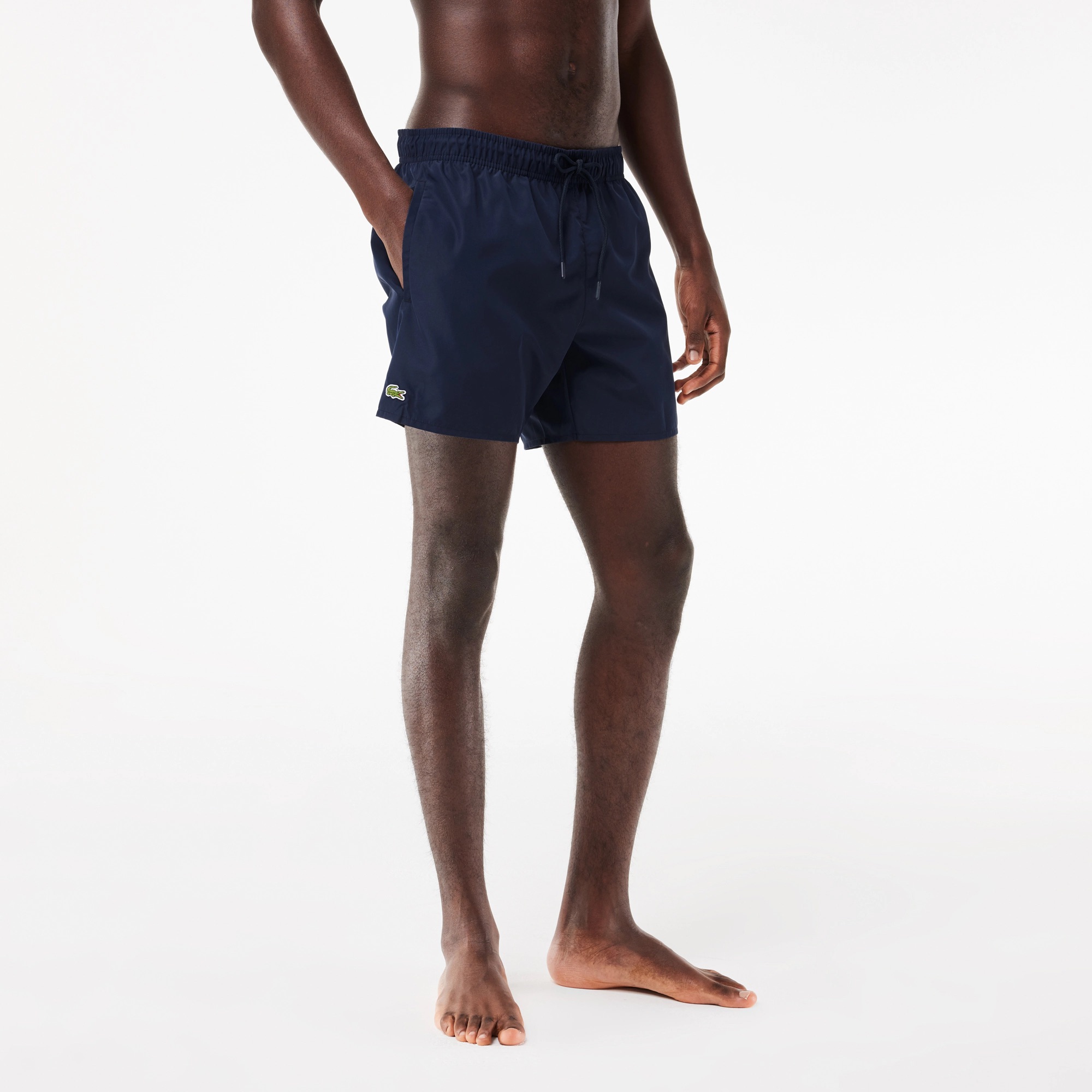 Short de bain uni à séchage rapide - LACOSTE - MH6270 - LACOSTE