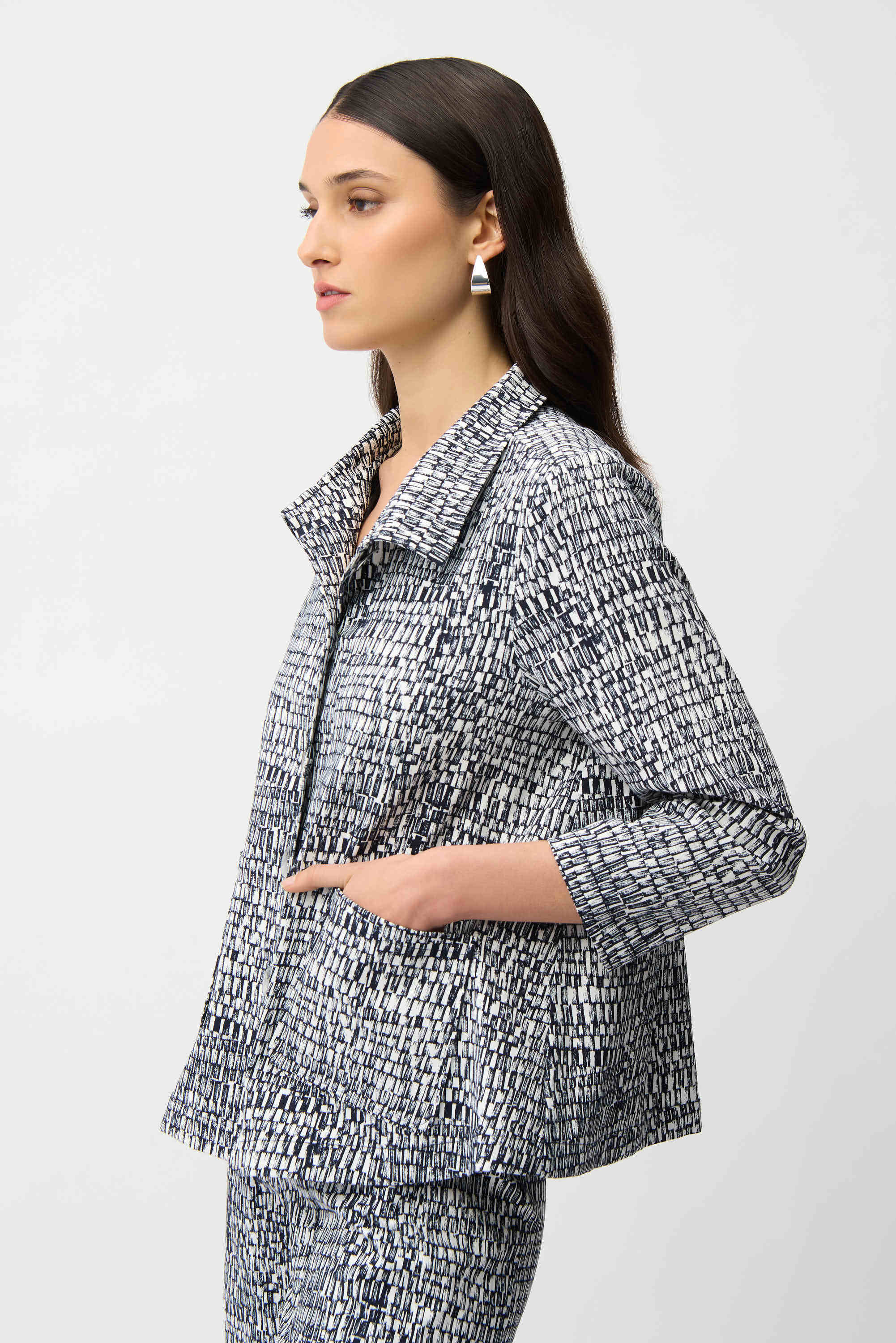 Blouson trapèze en Millennium – JOSEPH RIBKOFF