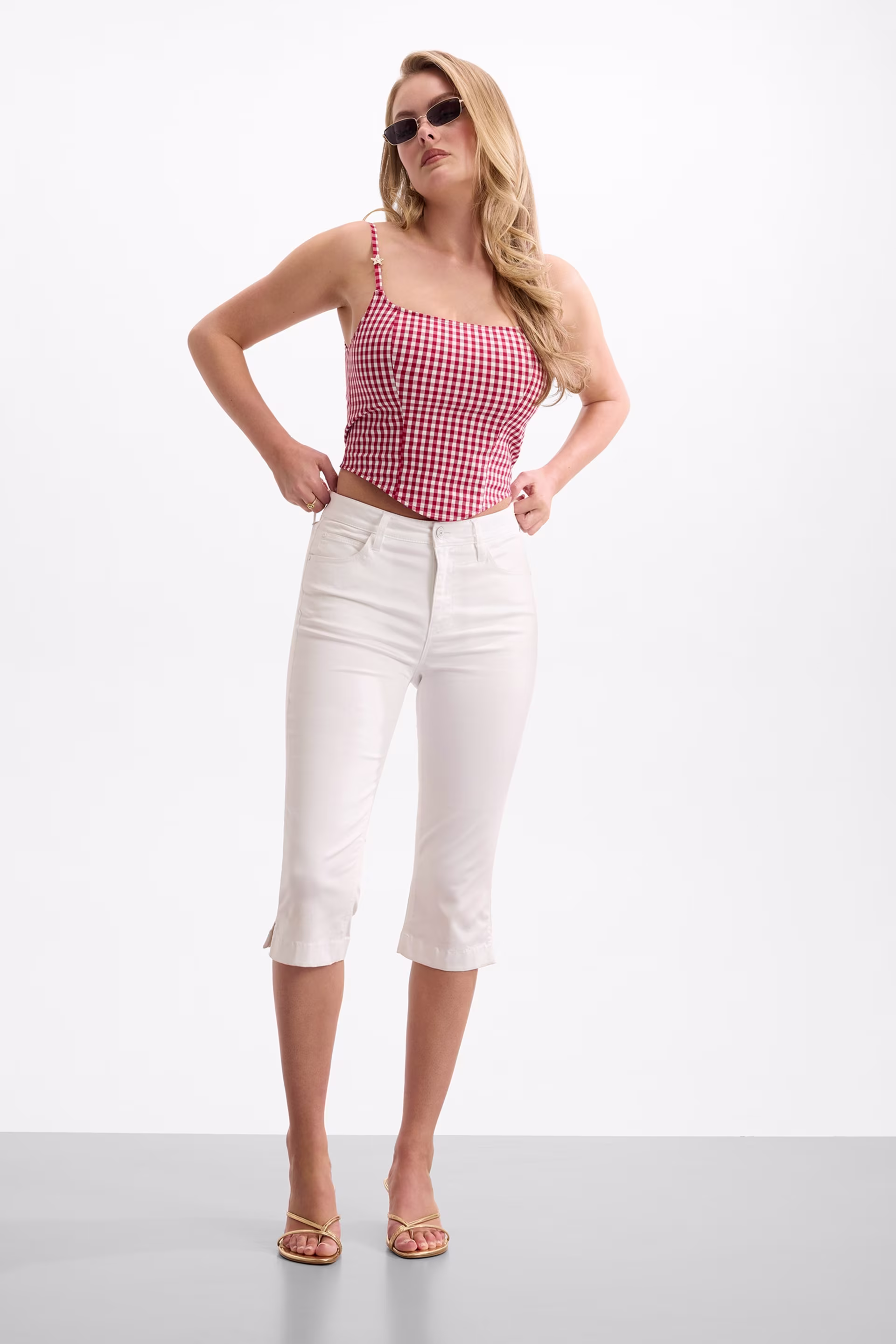 Haut imprimé coupe structurée – GUESS