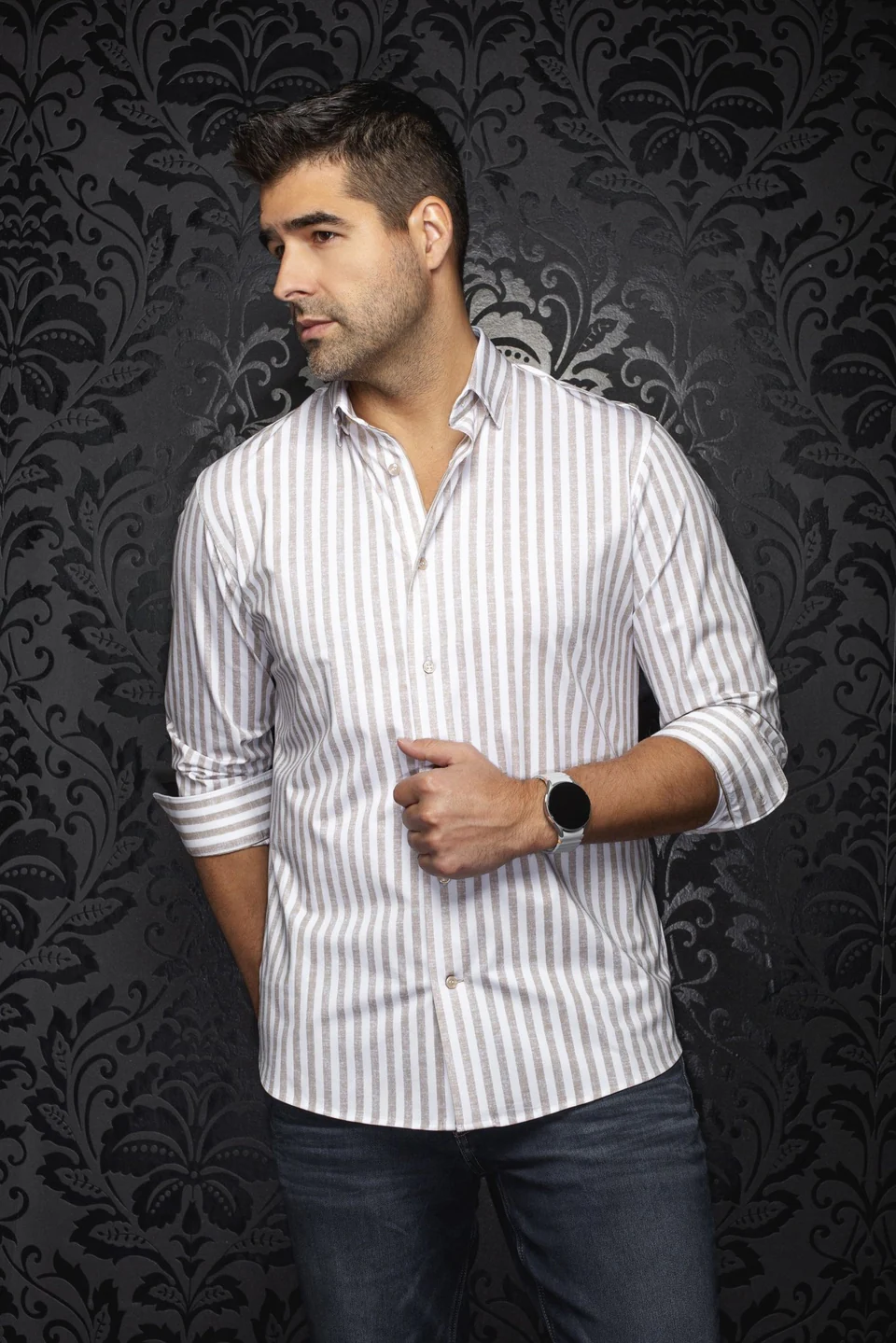 Chemise Telly coupe moderne – AU NOIR - TELLY - AU NOIR