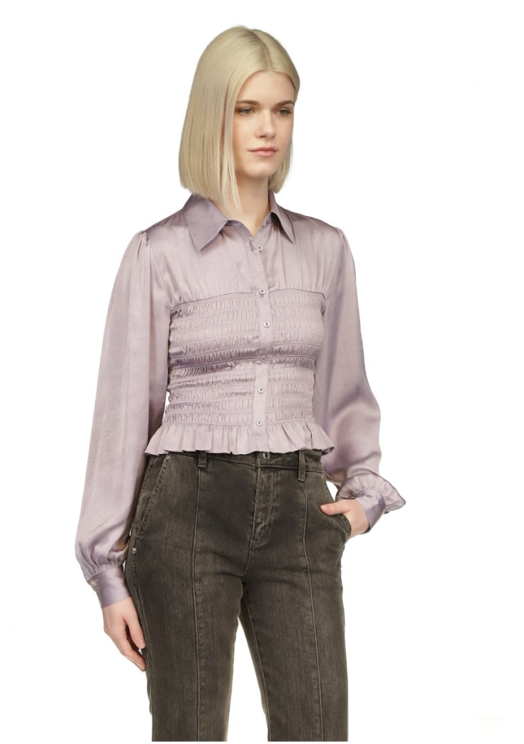 Blouse avec taille ajustée - MICHAEL KORS - MF440P4F0N - Michael Kors
