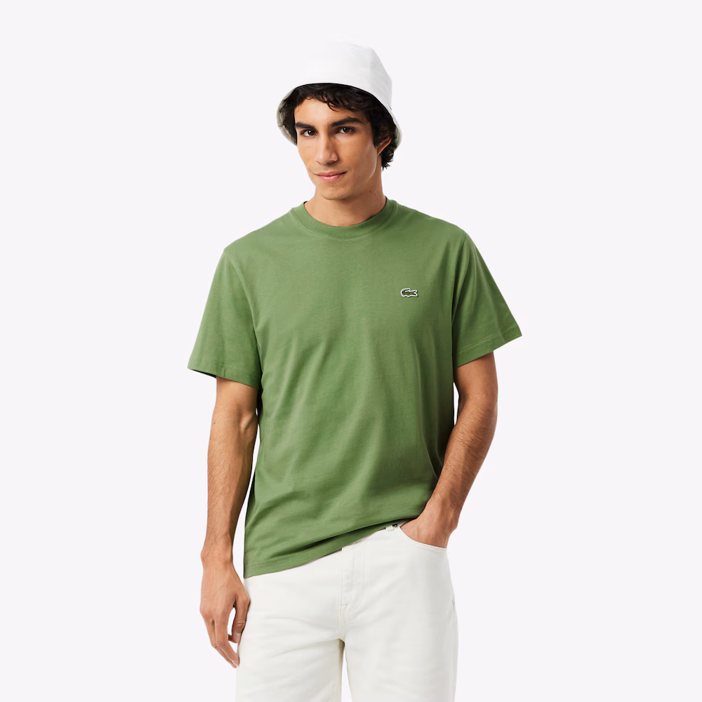 T-shirt en jersey de coton classique – LACOSTE - TH7318-02M - LACOSTE