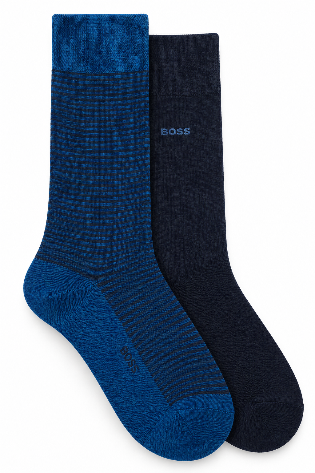 Lot de deux paires de chaussettes mi-hautes – HUGO BOSS - 50564459 - Hugo Boss
