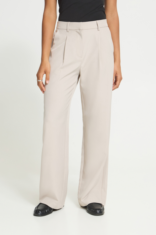 Pantalon large Fava – ICHI - 20125679 - ICHI